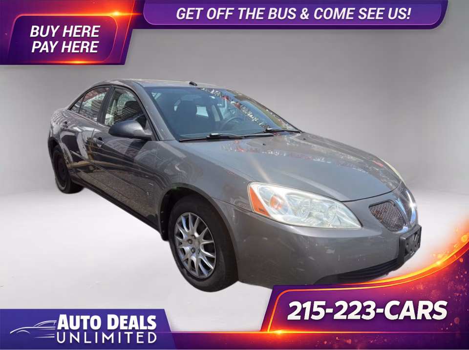 2008 Pontiac G6 4-Cyl (1SV)'s photo